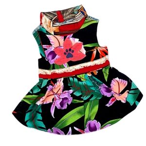 NWOT DOGGY Size Small Hawaiian Dress